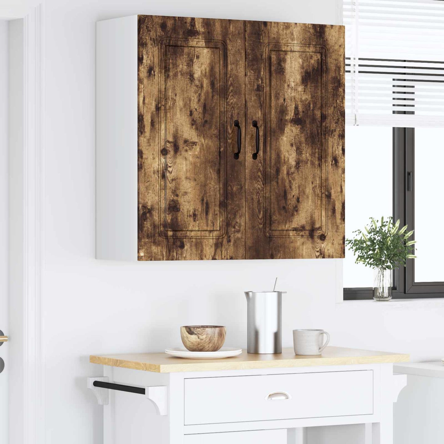 Dishwasher Panel Kalmar Smoked Oak 80 x 31 x 80 cm