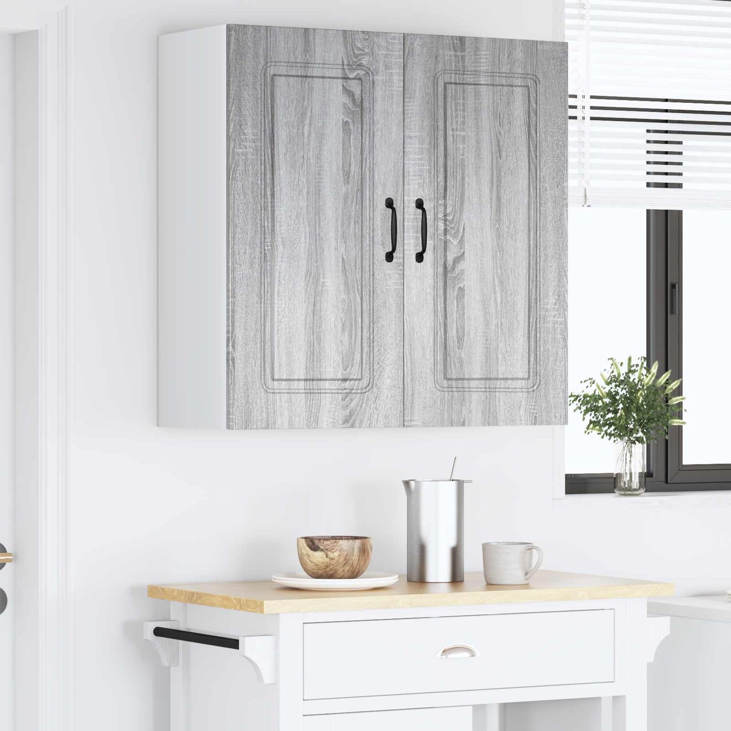 Dishwasher Panel Kalmar Grey Sonoma 80 x 31 x 80 cm