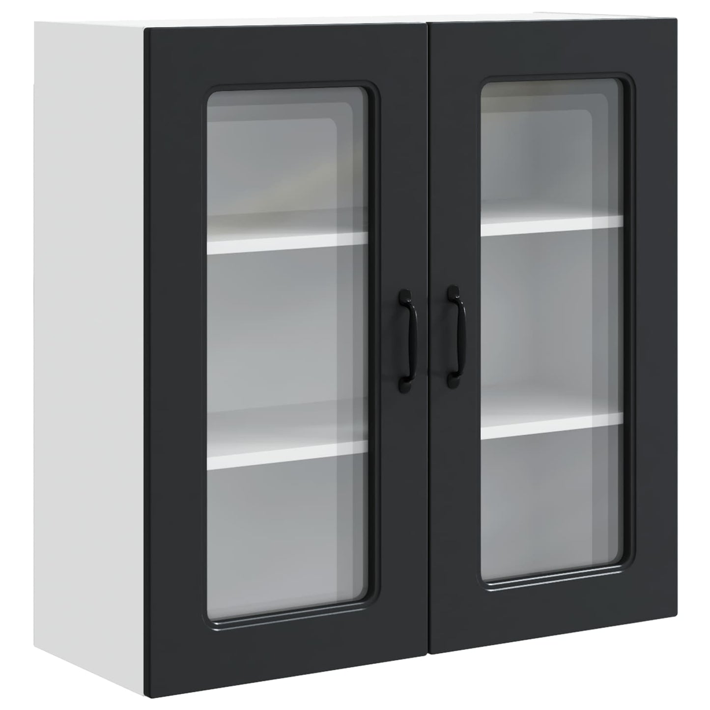 Dishwasher Panel Kalmar Black 80 x 31 x 80 cm Engineered Wood