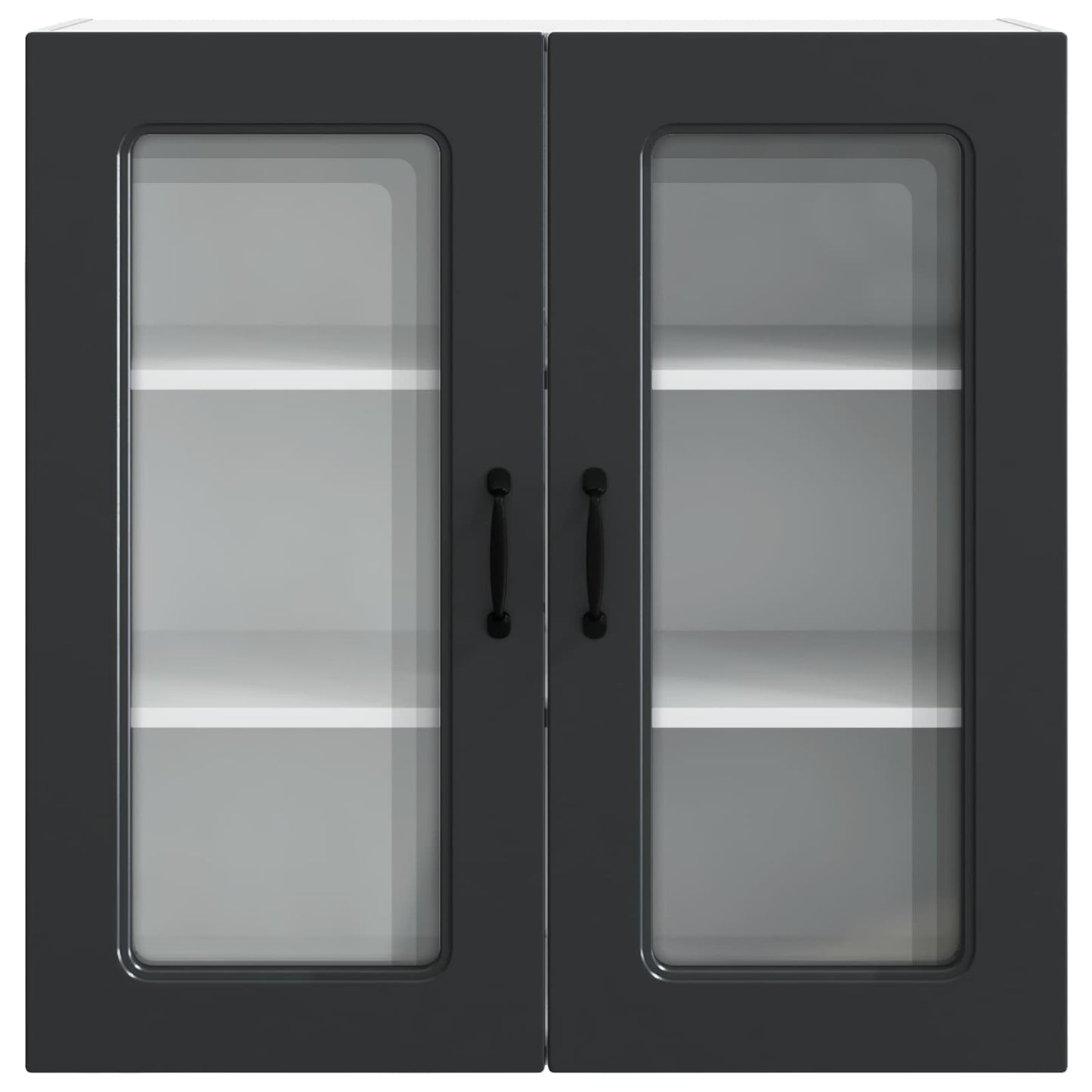 Dishwasher Panel Kalmar Black 80 x 31 x 80 cm Engineered Wood