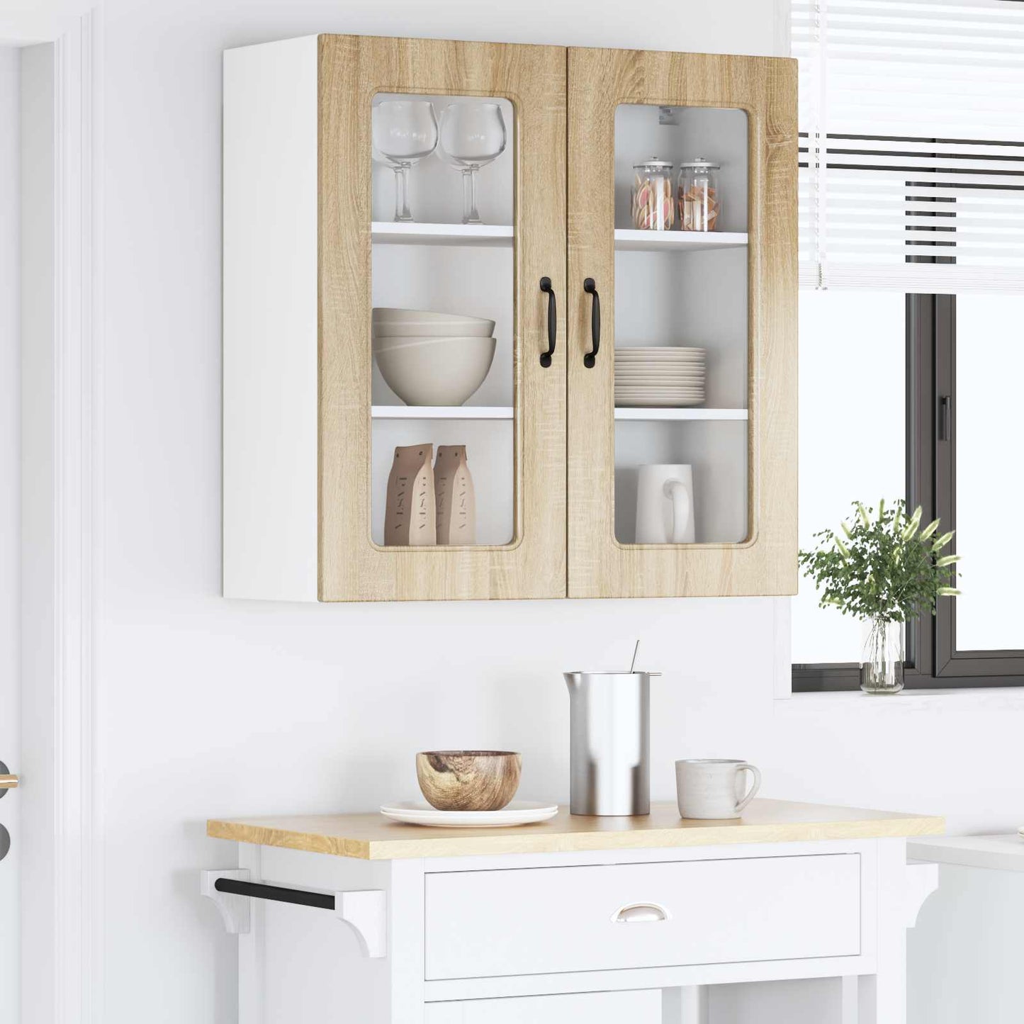 Dishwasher Panel Kalmar Sonoma Oak 80 x 31 x 80 cm
