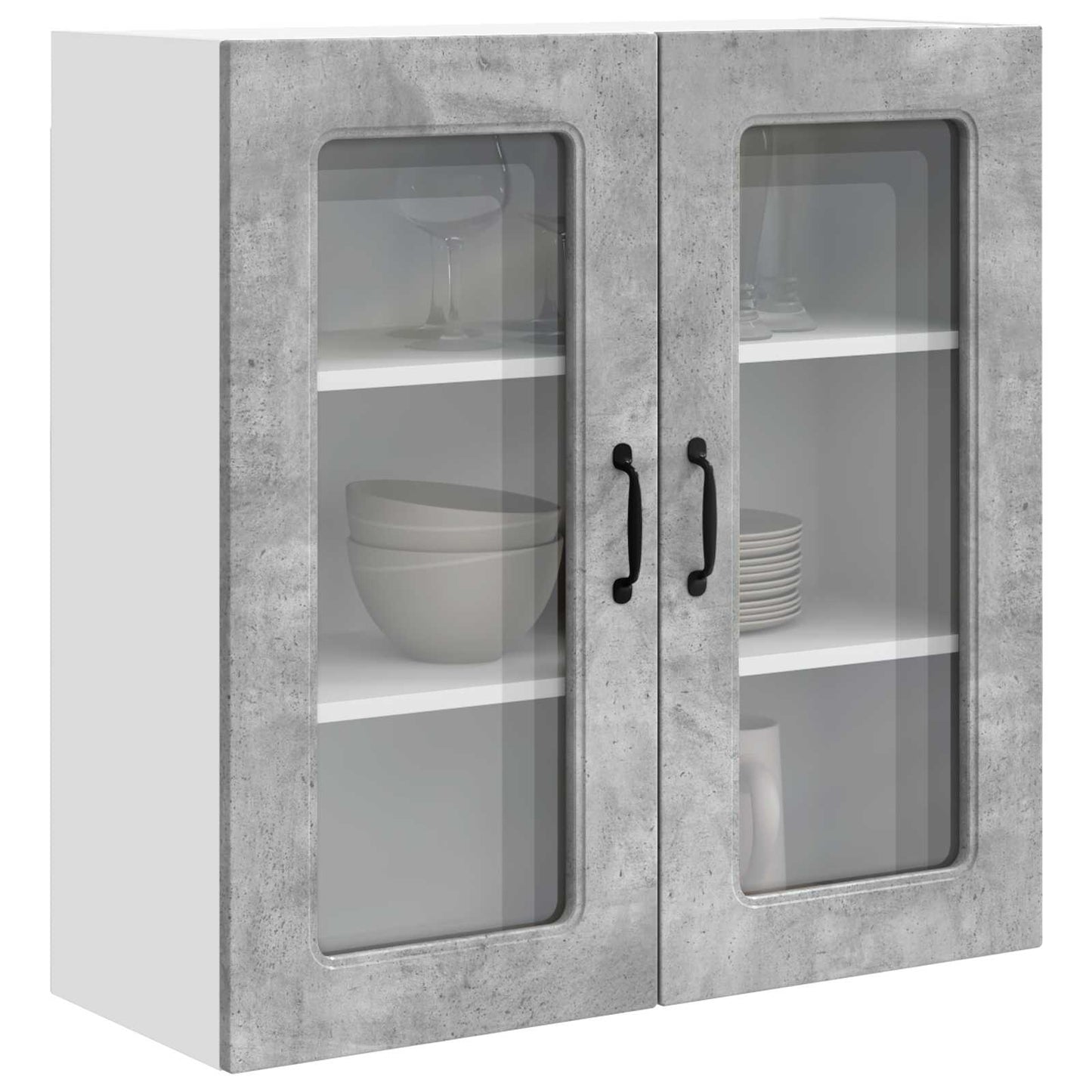 Dishwasher Panel Kalmar Concrete Grey 80 x 31 x 80 cm
