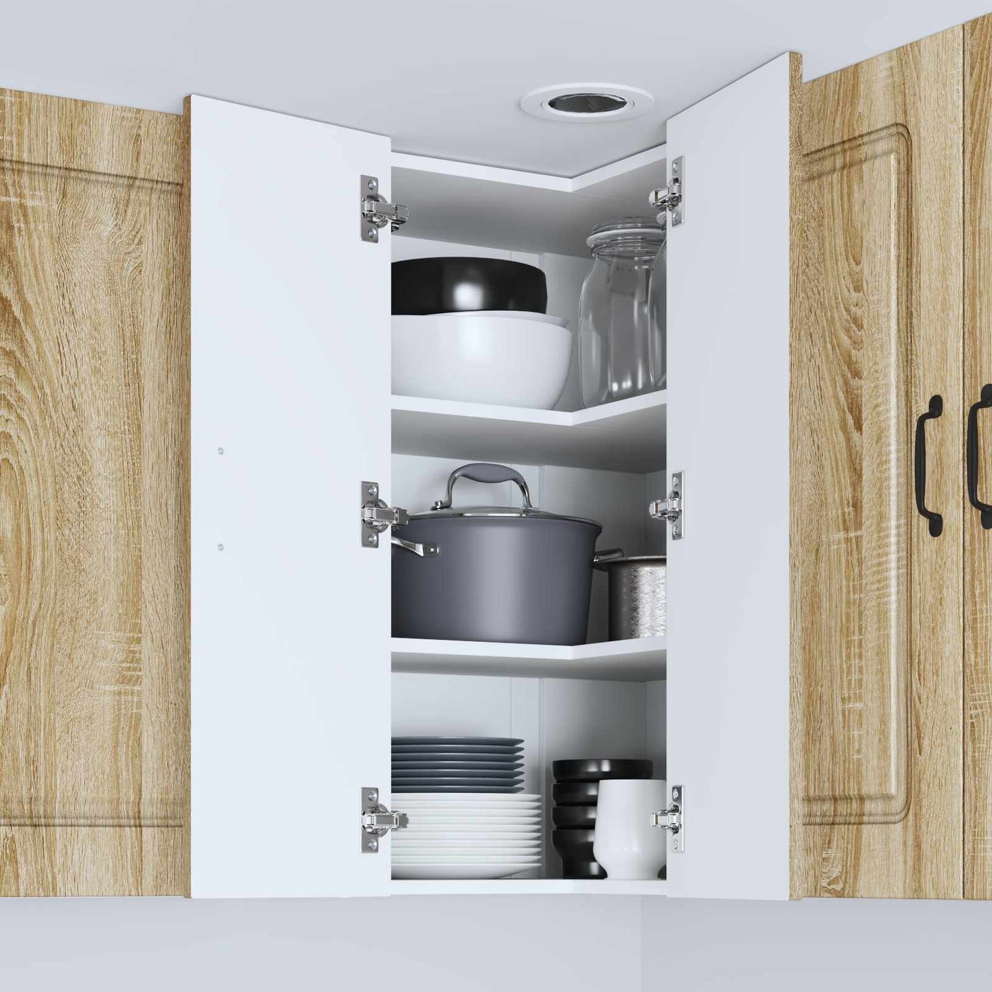Dishwasher Panel Kalmar Sonoma Oak 57 x 57 x 80 cm