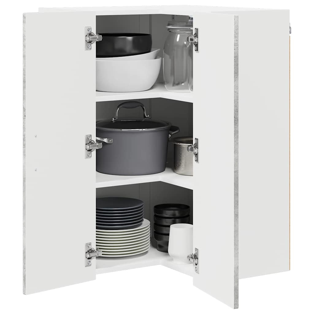 Dishwasher Panel Kalmar Concrete Grey 57 x 57 x 80 cm