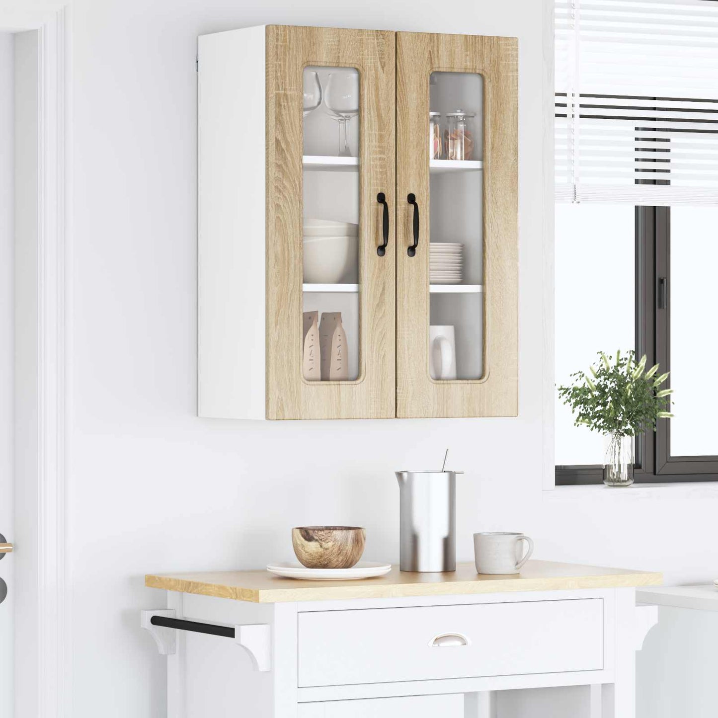 Dishwasher Panel Kalmar Sonoma Oak 60 x 31 x 80 cm