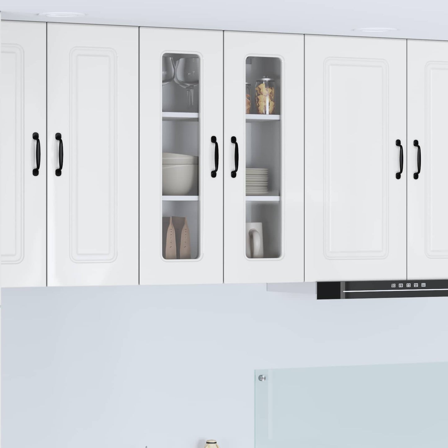 Dishwasher Panel Kalmar High Gloss White 60 x 31 x 80 cm