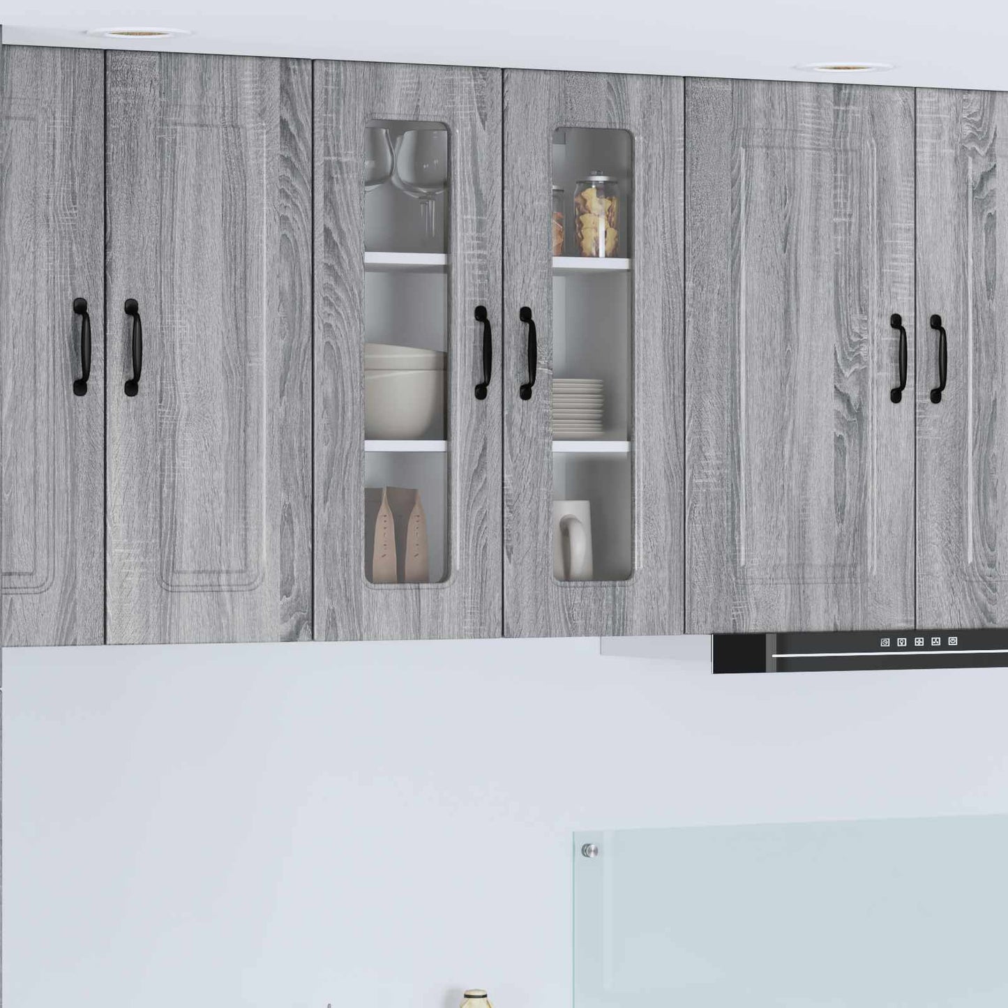 Dishwasher Panel Kalmar Grey Sonoma 60 x 31 x 80 cm