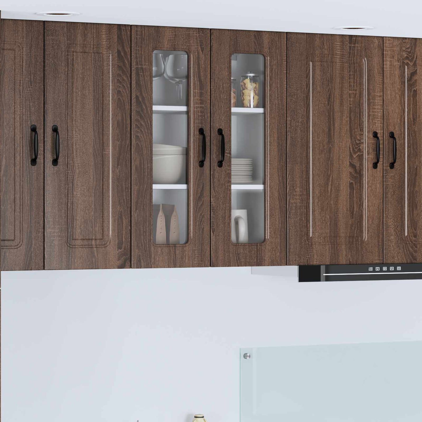 Dishwasher Panel Kalmar Brown Oak 60 x 31 x 80 cm