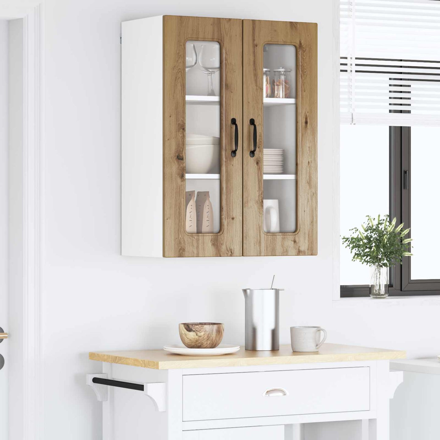 Dishwasher Panel Kalmar Artisan Oak 60 x 31 x 80 cm