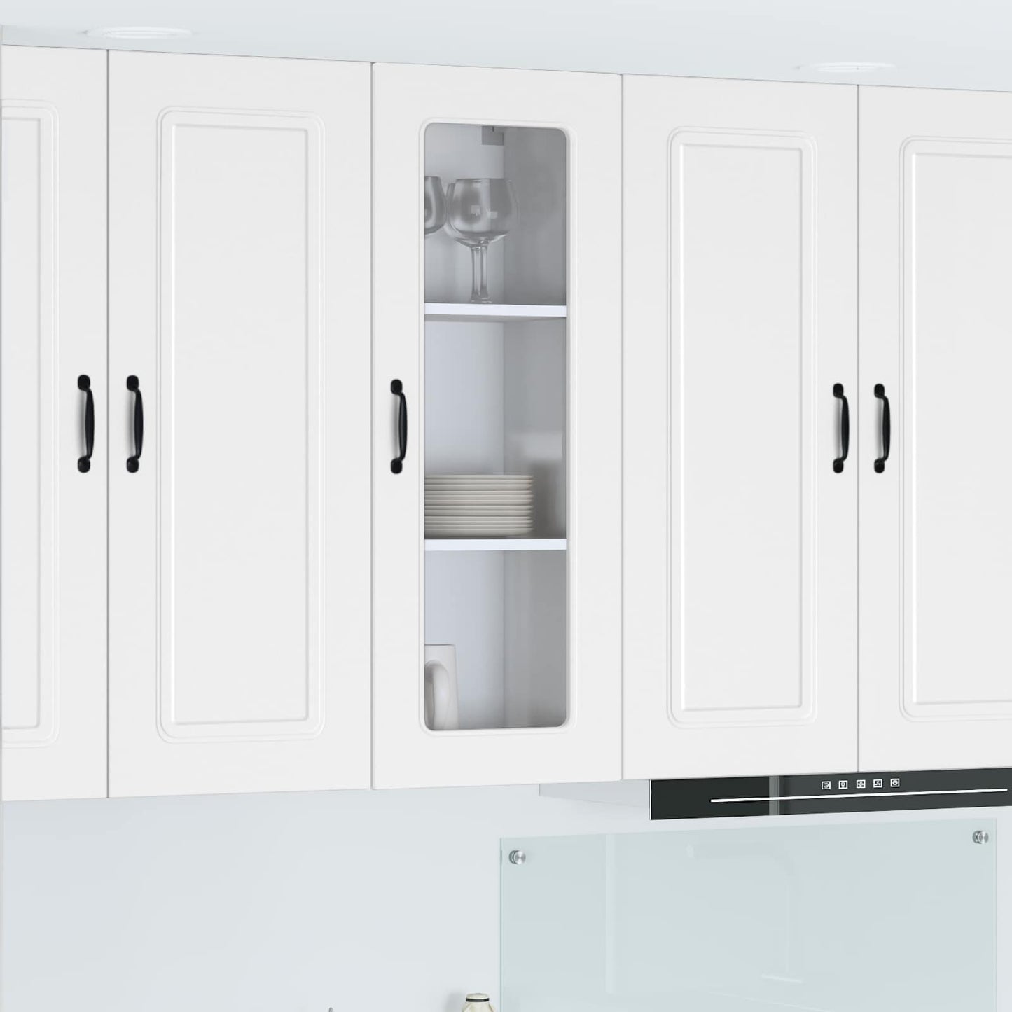 Dishwasher Panel Kalmar White 40 x 31 x 100 cm Engineered Wood