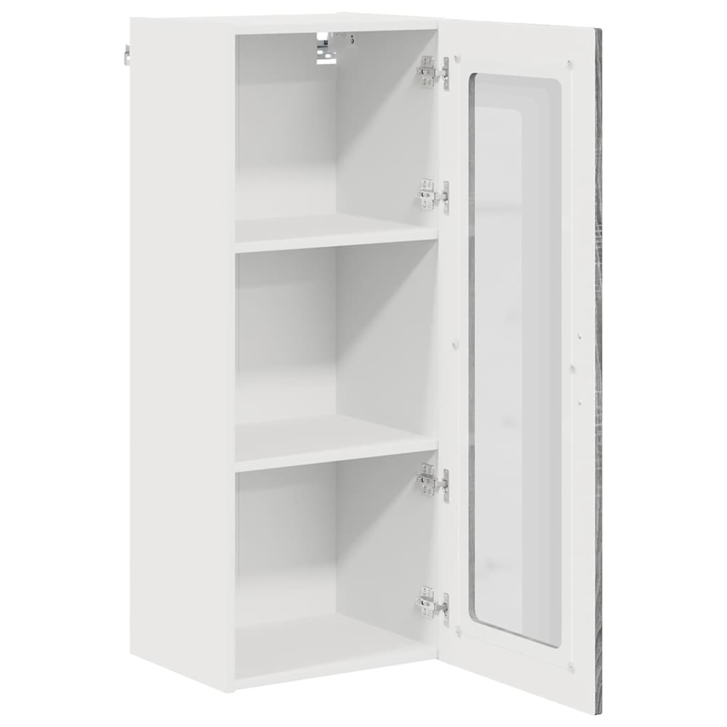 Dishwasher Panel Kalmar Grey Sonoma 40 x 31 x 100 cm