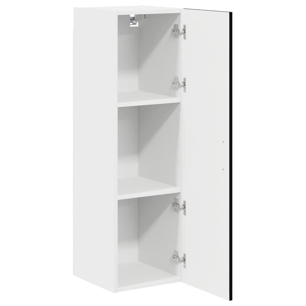 Dishwasher Panel Kalmar Black 30 x 31 x 100 cm Engineered Wood