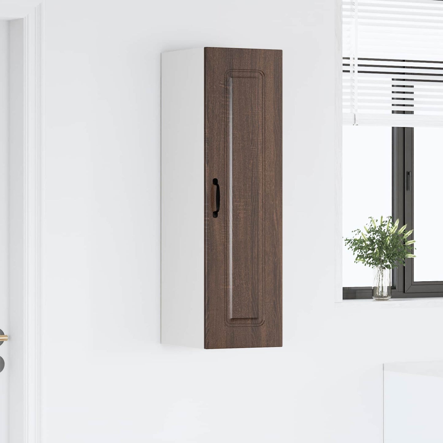 Dishwasher Panel Kalmar Brown Oak 30 x 31 x 100 cm