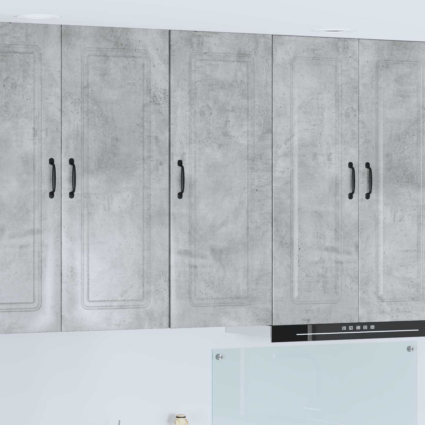 Dishwasher Panel Kalmar Concrete Grey 40 x 31 x 100 cm