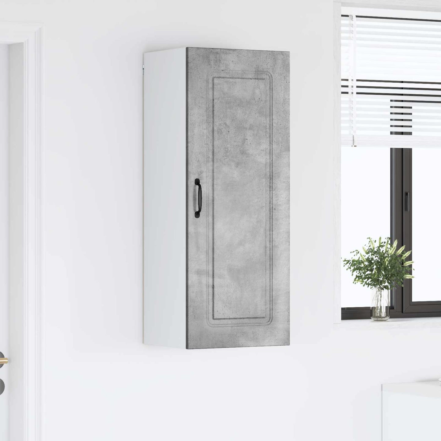 Dishwasher Panel Kalmar Concrete Grey 40 x 31 x 100 cm