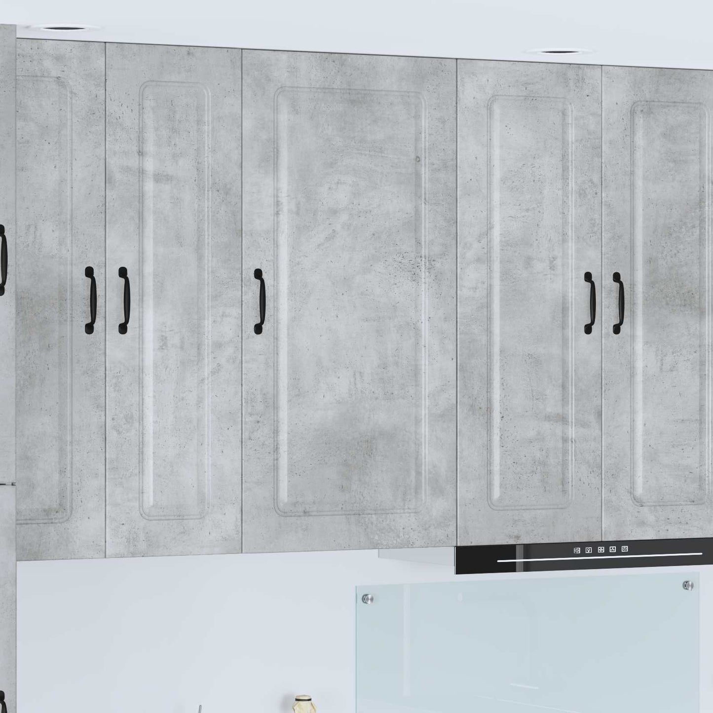 Dishwasher Panel Kalmar Concrete Grey 50 x 31 x 100 cm