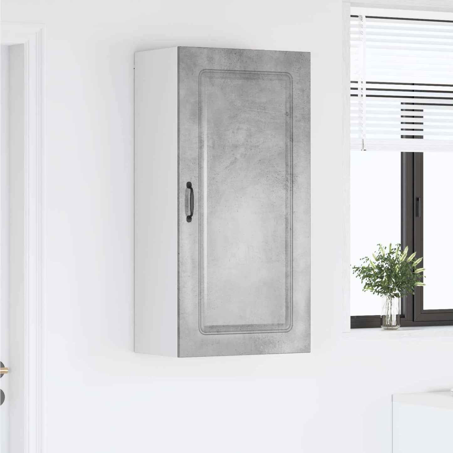 Dishwasher Panel Kalmar Concrete Grey 50 x 31 x 100 cm