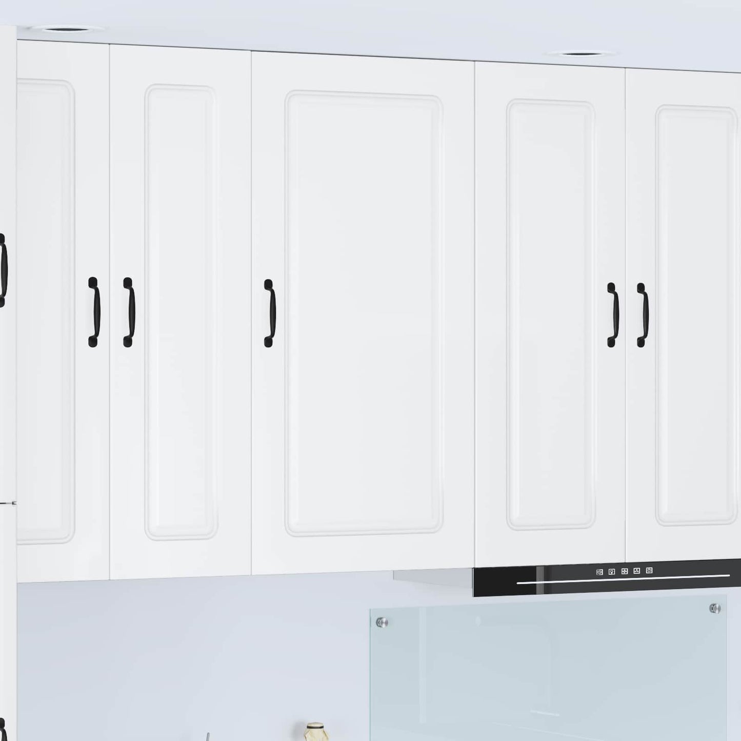 Dishwasher Panel Kalmar High Gloss White 50 x 31 x 100 cm