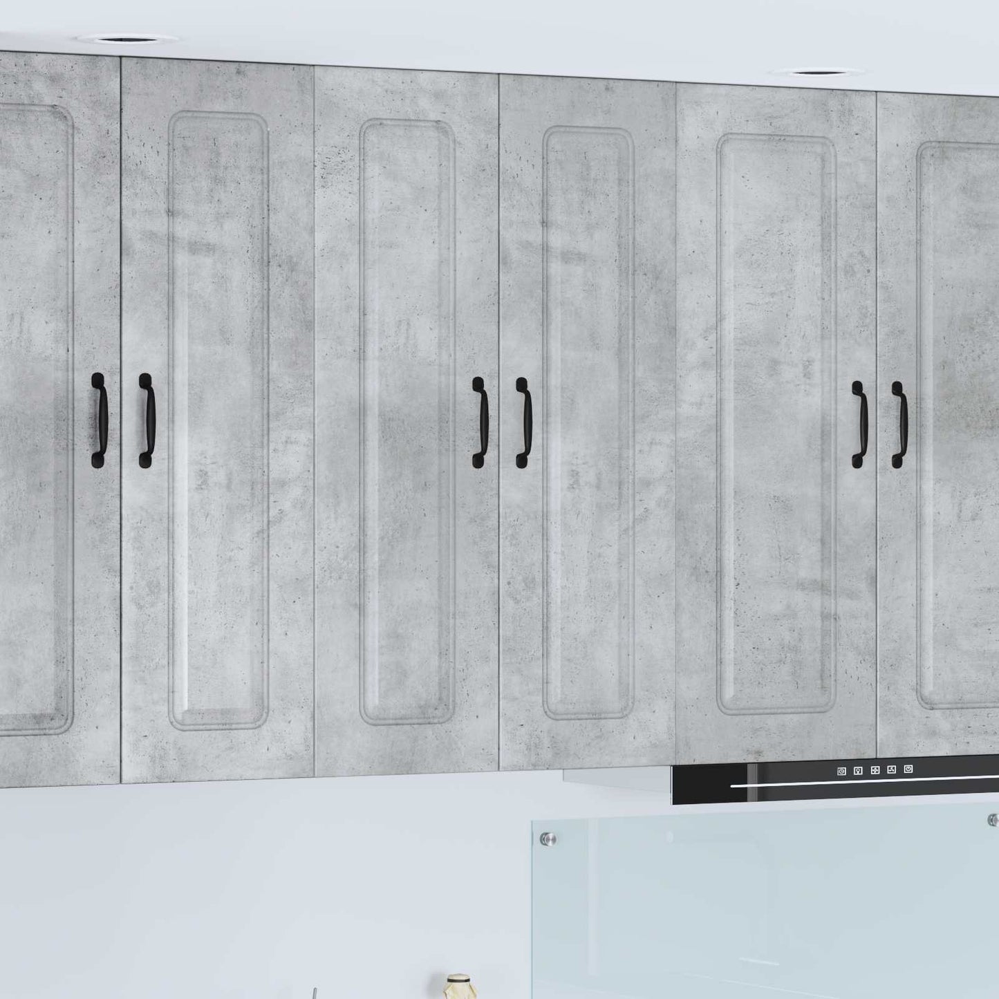 Dishwasher Panel Kalmar Concrete Grey 60 x 31 x 100 cm
