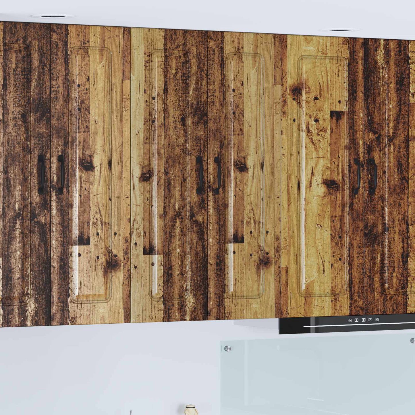 Dishwasher Panel Kalmar Old Wood 60 x 31 x 100 cm
