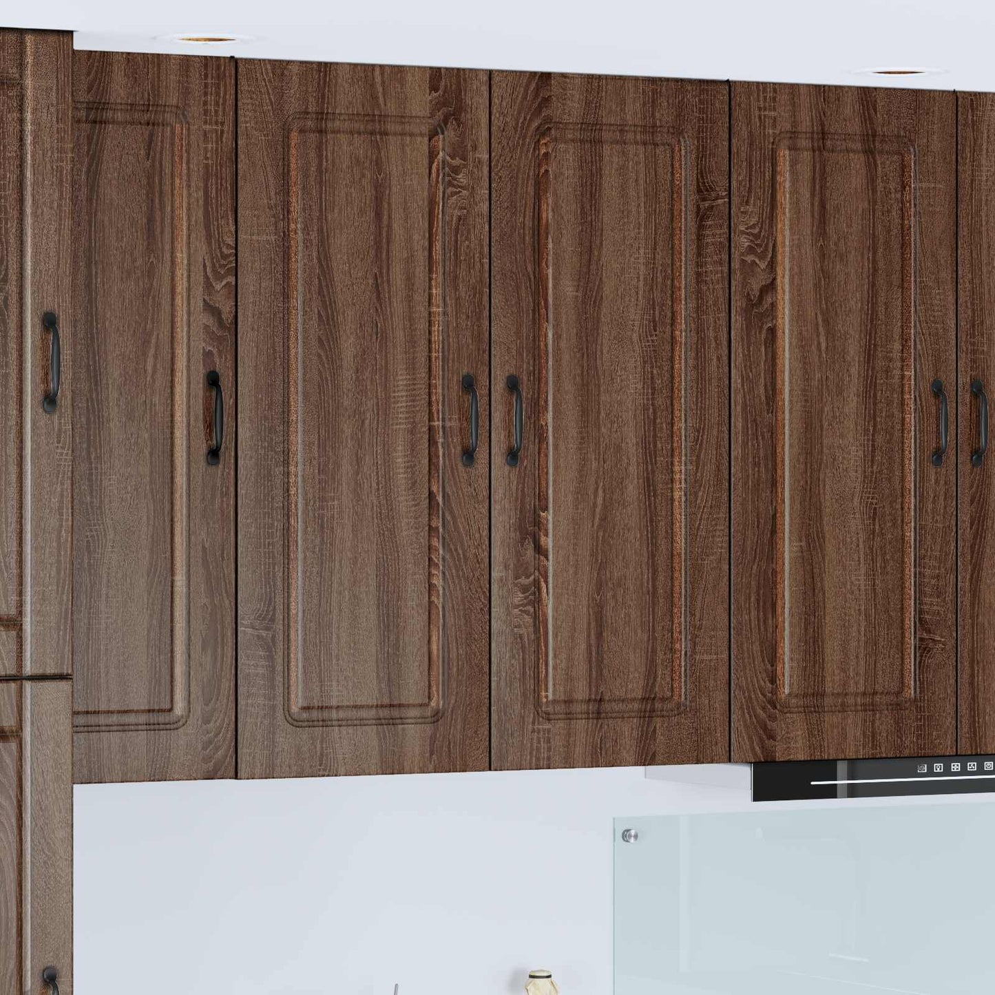 Dishwasher Panel Kalmar Brown Oak 80 x 31 x 100 cm