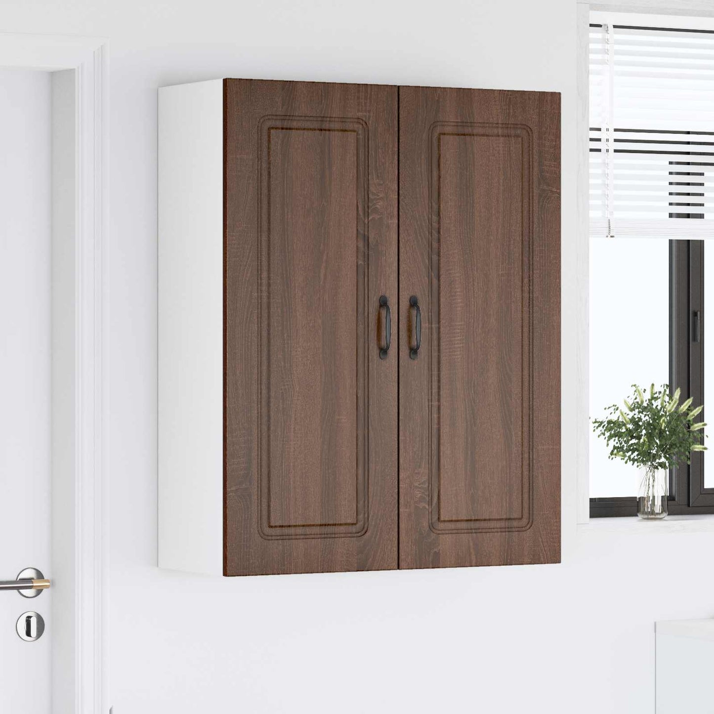 Dishwasher Panel Kalmar Brown Oak 80 x 31 x 100 cm