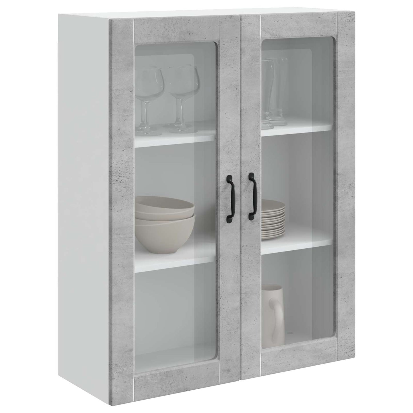 Dishwasher Panel Kalmar Concrete Grey 80 x 31 x 100 cm