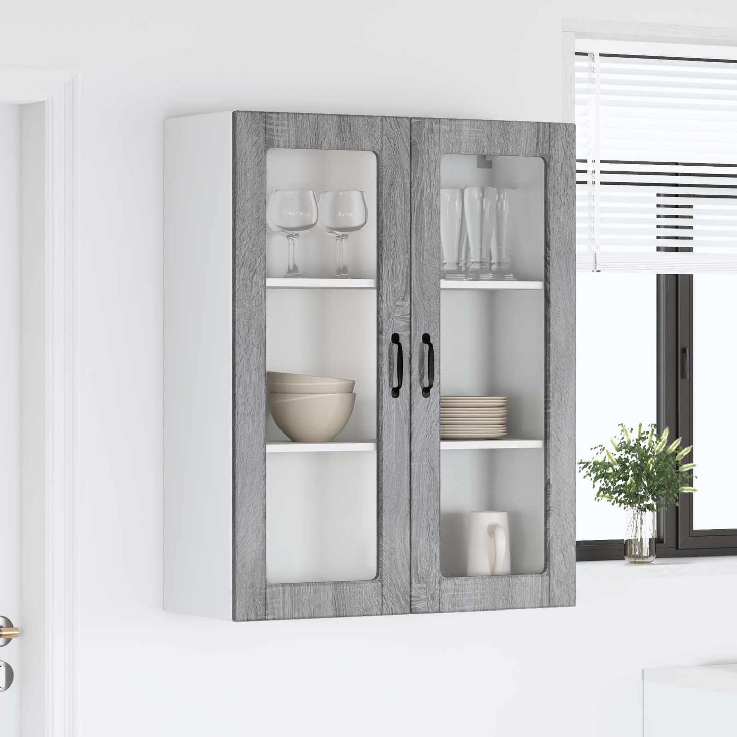 Dishwasher Panel Kalmar Grey Sonoma 80 x 31 x 100 cm