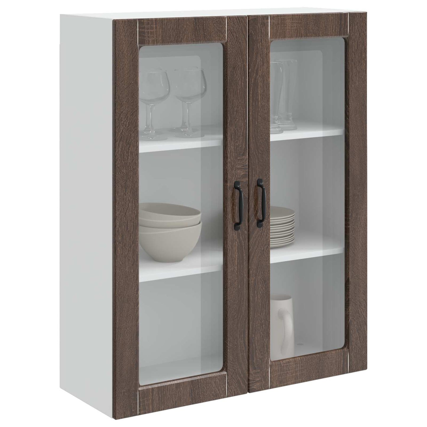 Dishwasher Panel Kalmar Brown Oak 80 x 31 x 100 cm