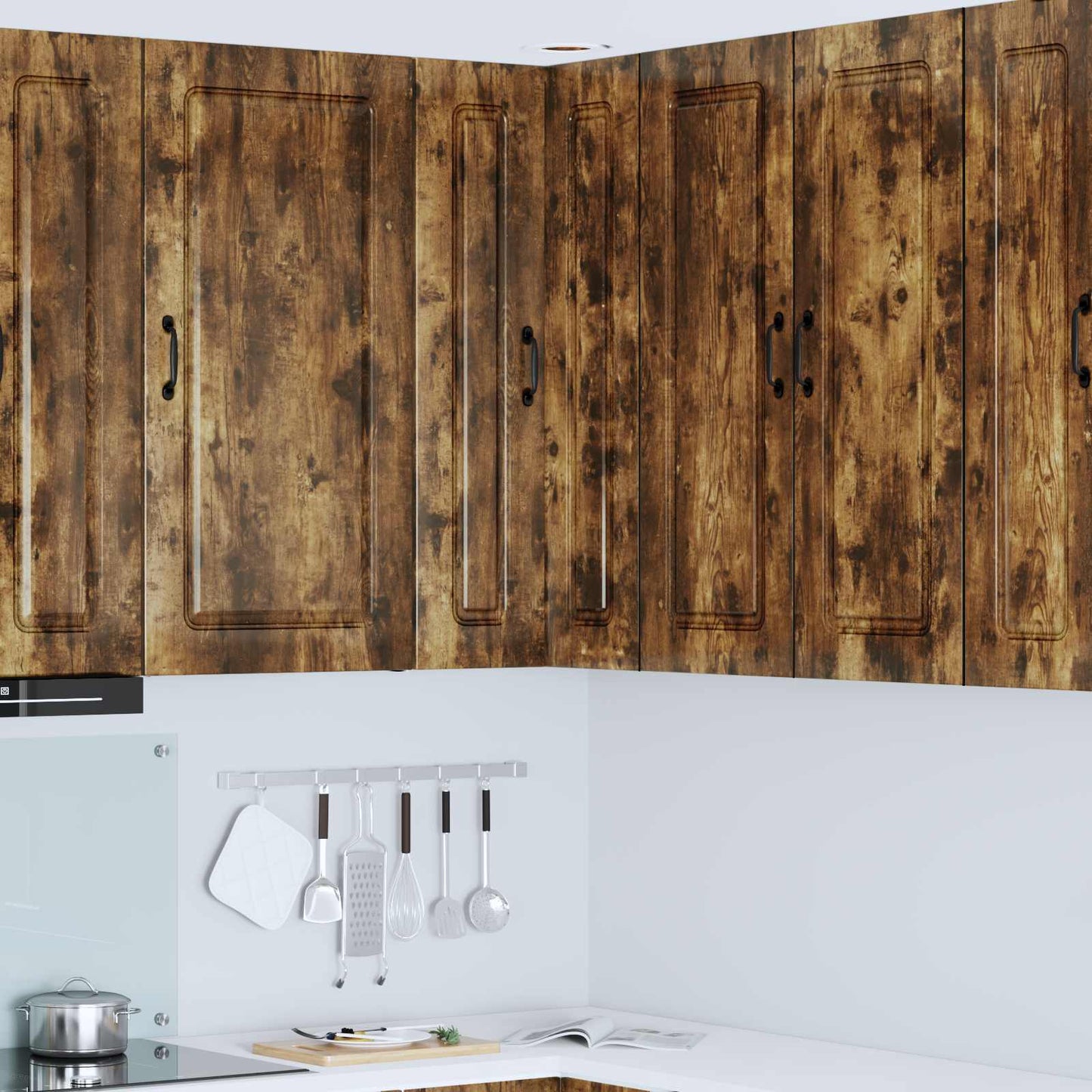 Dishwasher Panel Kalmar Smoked Oak 57 x 57 x 100 cm