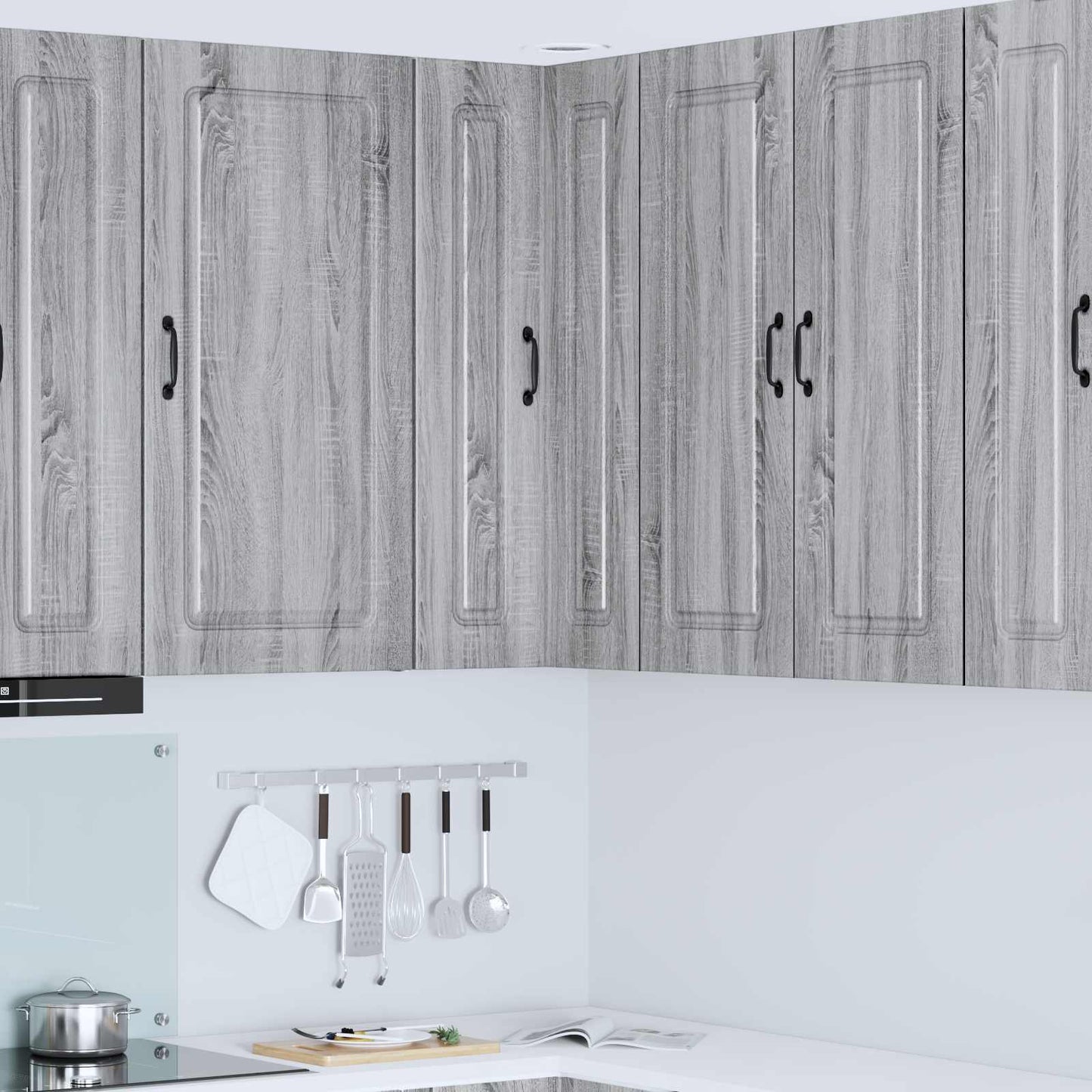 Dishwasher Panel Kalmar Grey Sonoma 57 x 57 x 100 cm