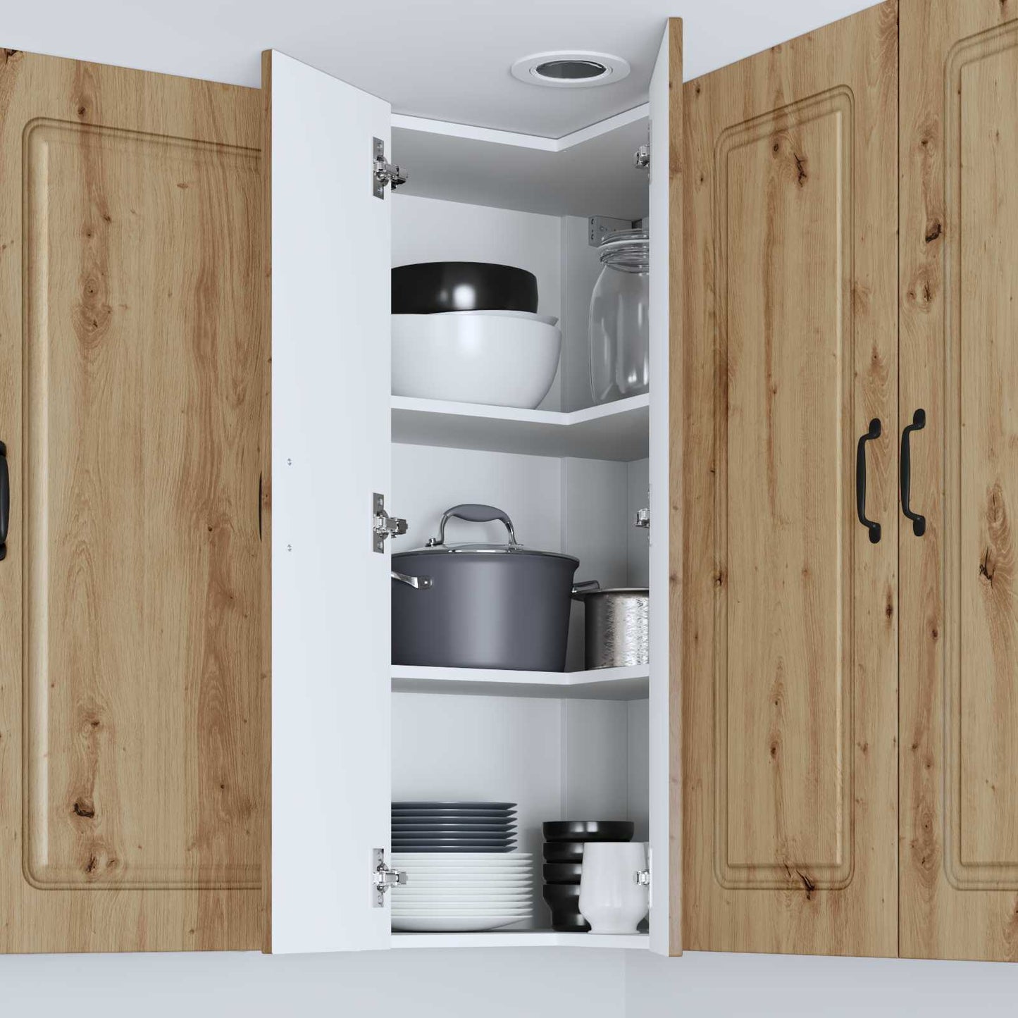 Dishwasher Panel Kalmar Artisan Oak 57 x 57 x 100 cm