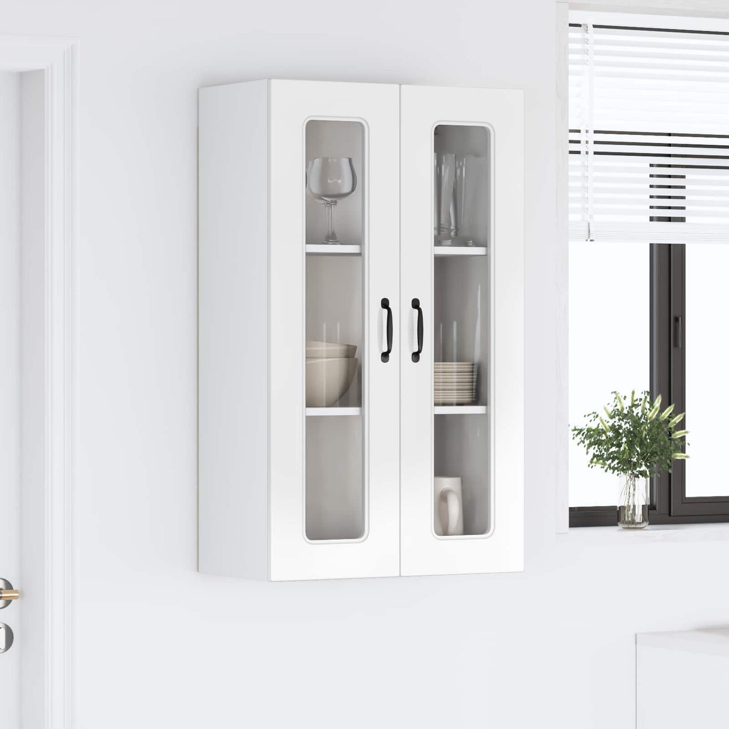Dishwasher Panel Kalmar High Gloss White 60 x 31 x 100 cm