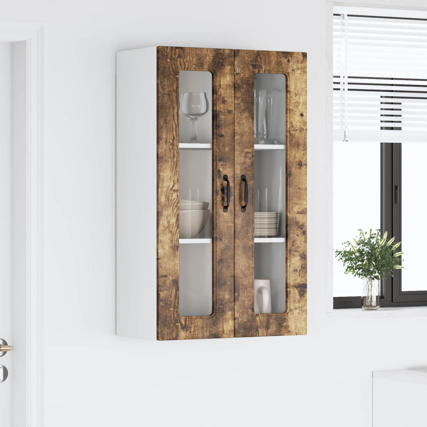 Dishwasher Panel Kalmar Smoked Oak 60 x 31 x 100 cm