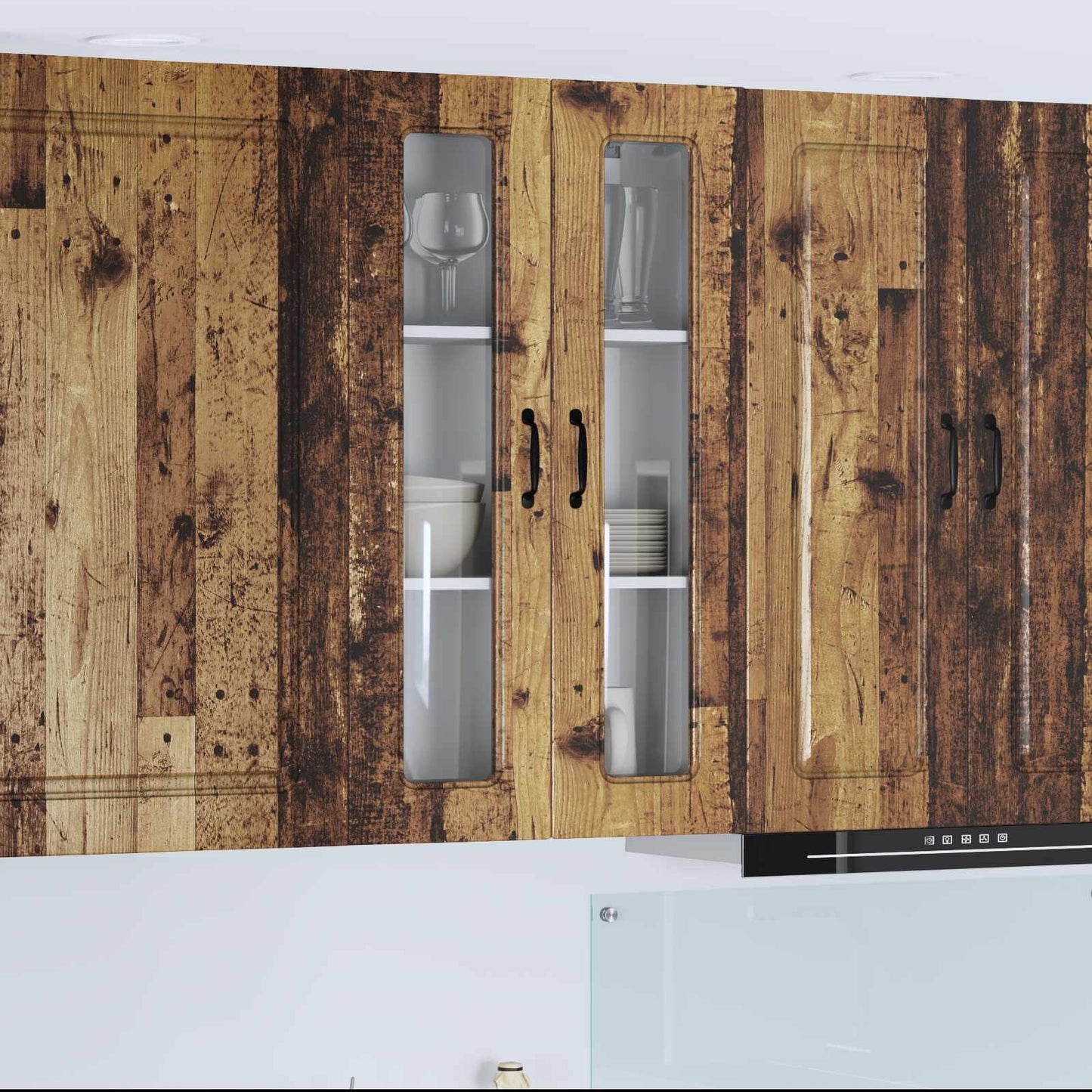 Dishwasher Panel Kalmar Old Wood 60 x 31 x 100 cm
