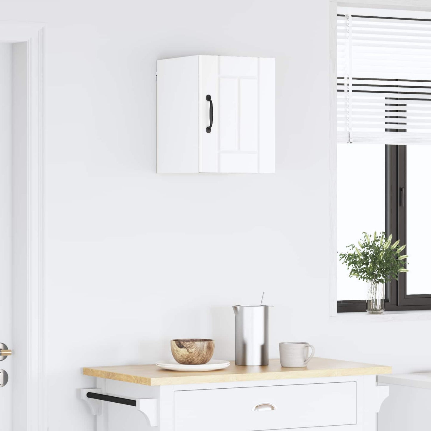 Wall Cabinet LUCCA White 30 x 31 x 40 cm Engineered Wood