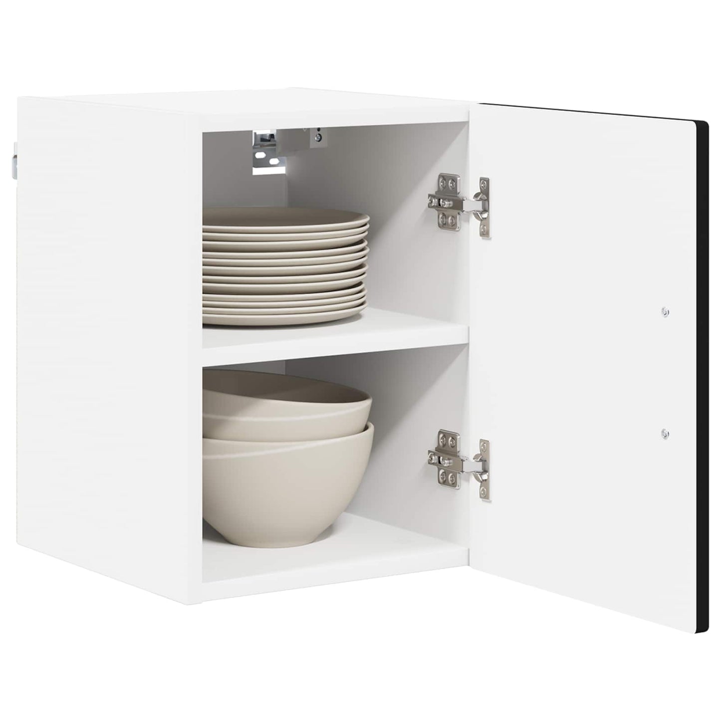 Wall Cabinet LUCCA 2 pcs Black 30 x 31 x 40 cm Engineered Wood