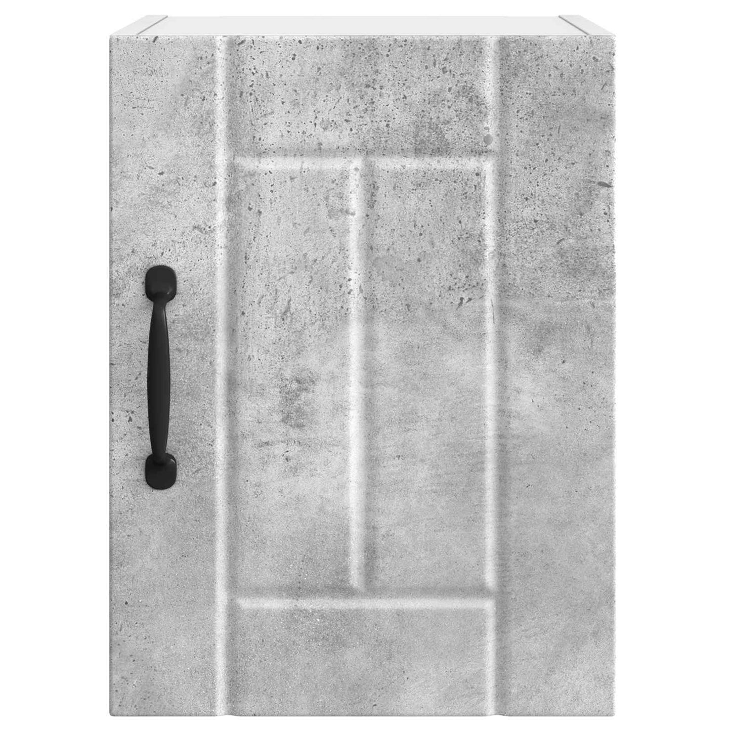 Wall Cabinet LUCCA 2 pcs Concrete Grey Engineered Wood