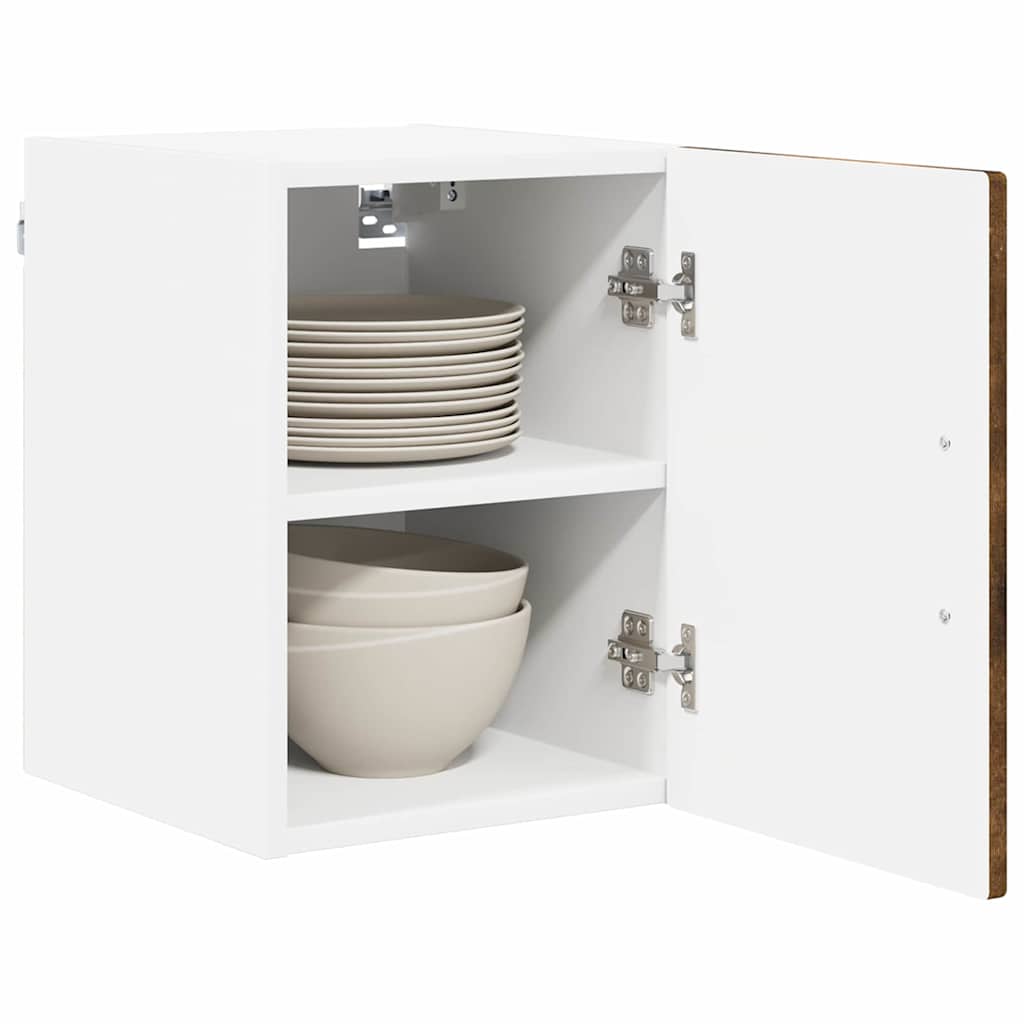Wall Cabinet LUCCA 2 pcs Smoked Oak 30 x 31 x 40 cm