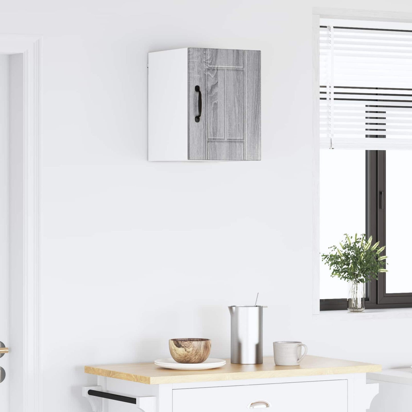 Wall Cabinet LUCCA Grey Sonoma 30 x 31 x 40 cm Engineered Wood
