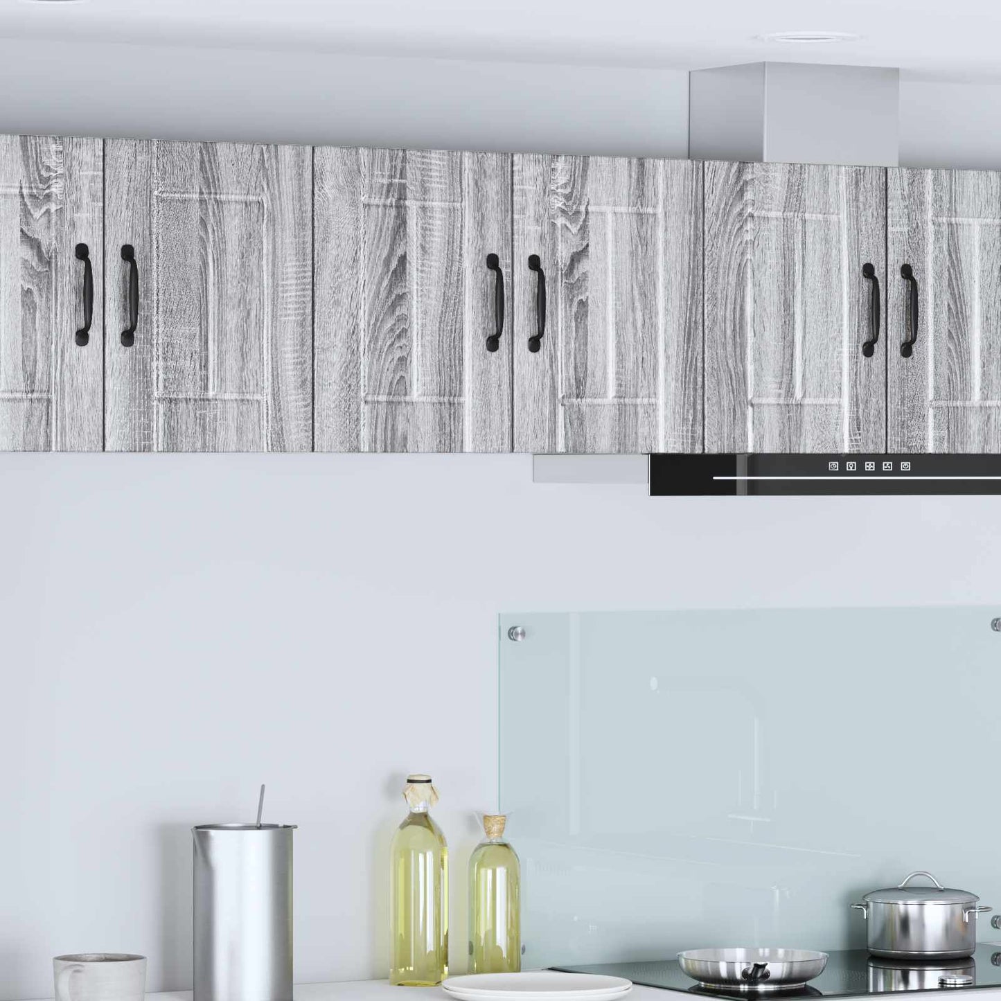 Wall Cabinet Lucca 2 pcs Grey Sonoma 30 x 31 x 40 cm