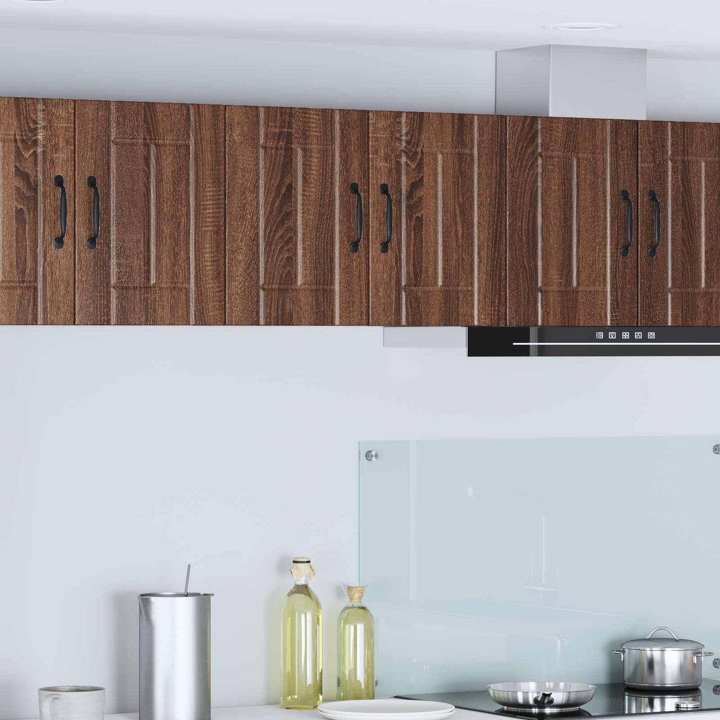 Wall Cabinet LUCCA Brown Oak 30 x 31 x 40 cm Engineered Wood