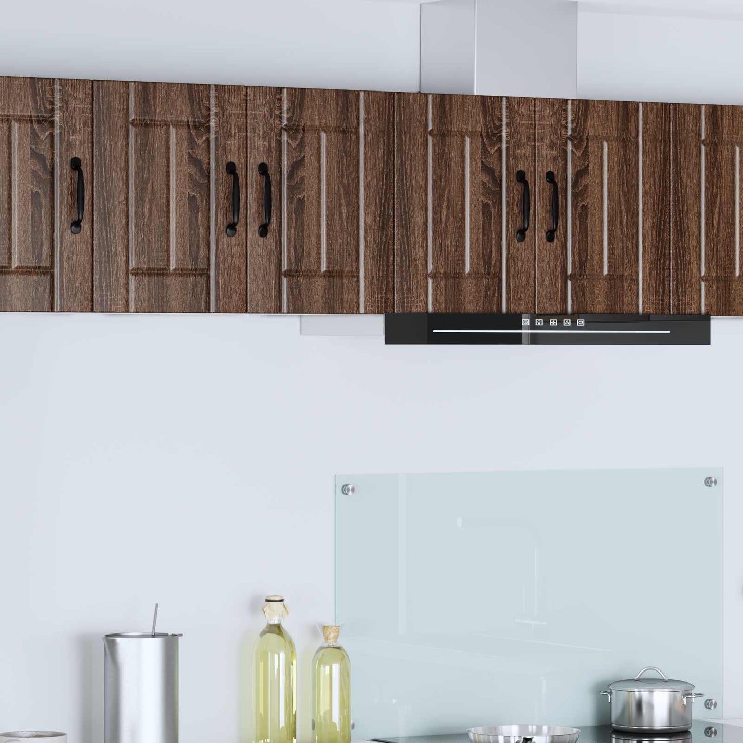 Wall Cabinet LUCCA Brown Oak 30 x 31 x 40 cm Engineered Wood
