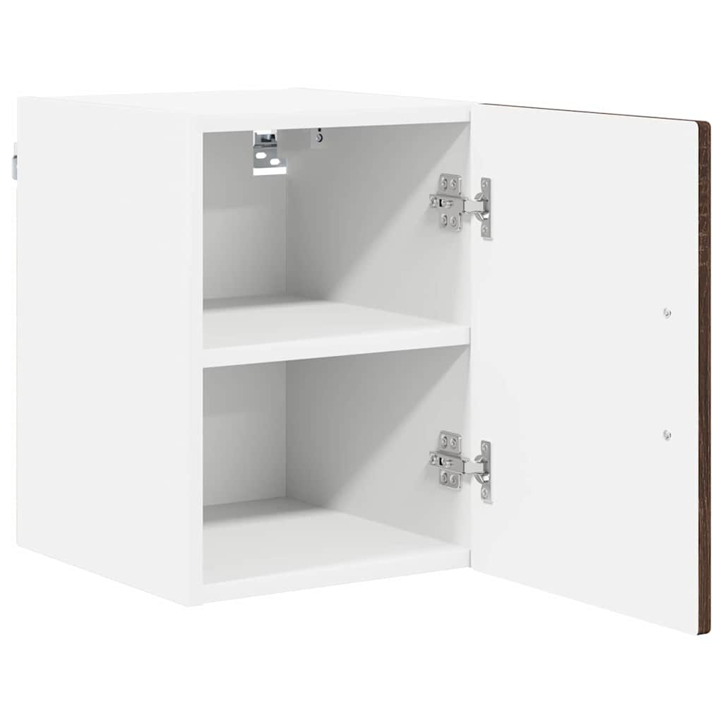 Wall Cabinet LUCCA Brown Oak 30 x 31 x 40 cm Engineered Wood