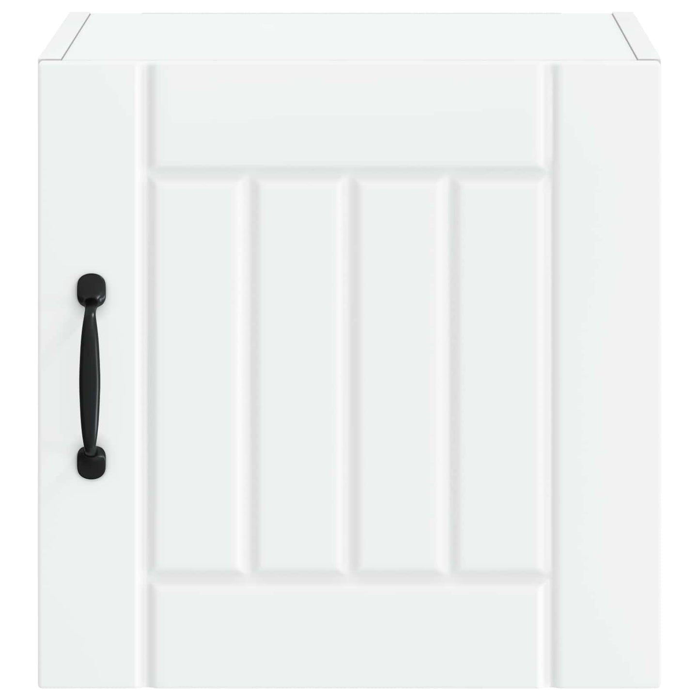 Wall Cabinet LUCCA 2 pcs White Engineered Wood
