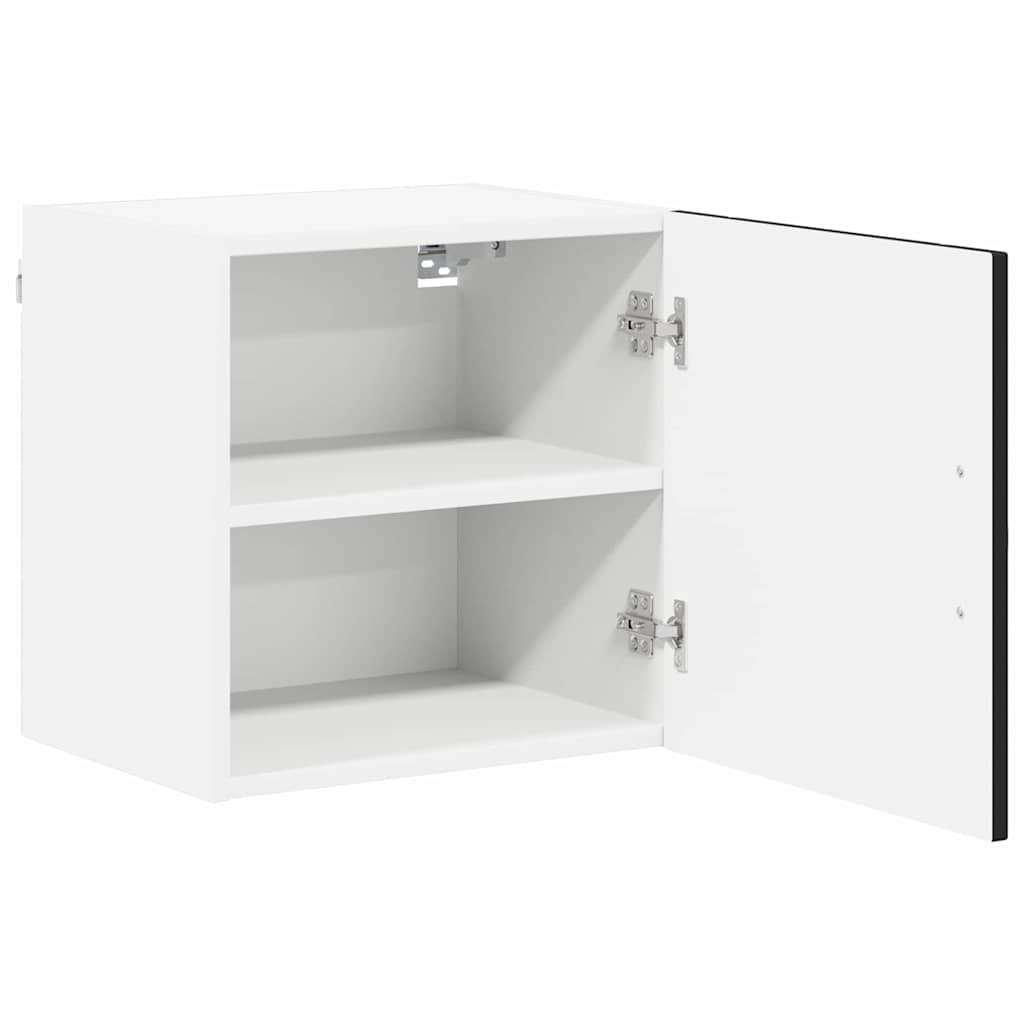 Wall Cabinet LUCCA 2 pcs Black 40 x 31 x 40 cm Engineered Wood