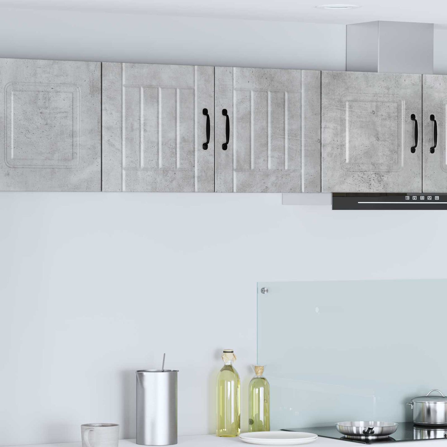 Wall Cabinet LUCCA Concrete Grey 40 x 31 x 40 cm