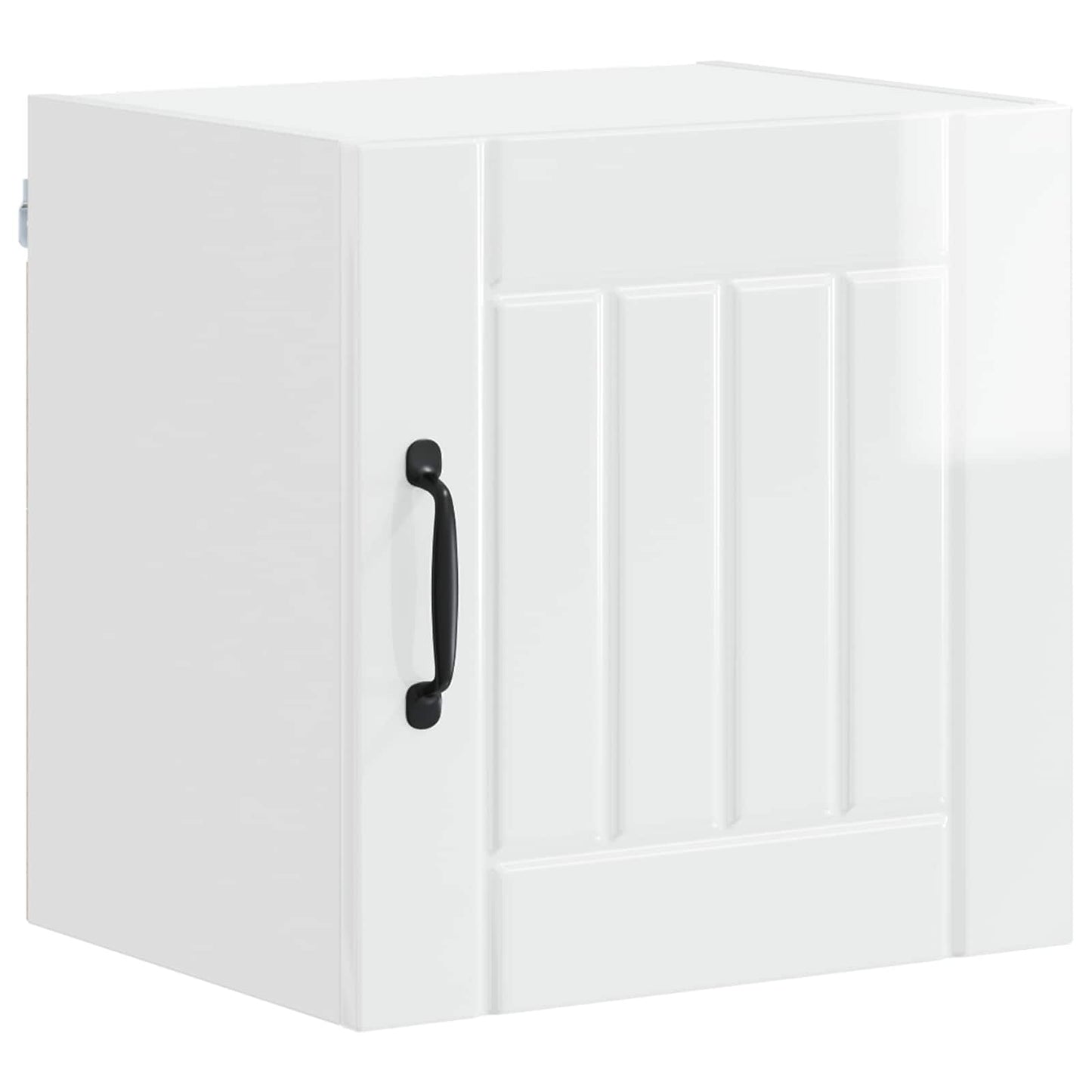 Wall Cabinet LUCCA 2 pcs High Gloss White 40 x 31 x 40 cm