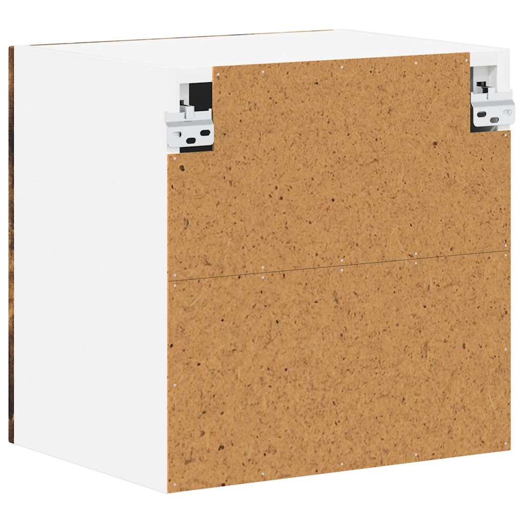 Wall Cabinet LUCCA Smoked Oak 40 x 31 x 40 cm Engineered Wood