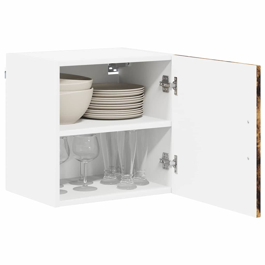 Wall Cabinet LUCCA 2 pcs Smoked Oak 40 x 31 x 40 cm